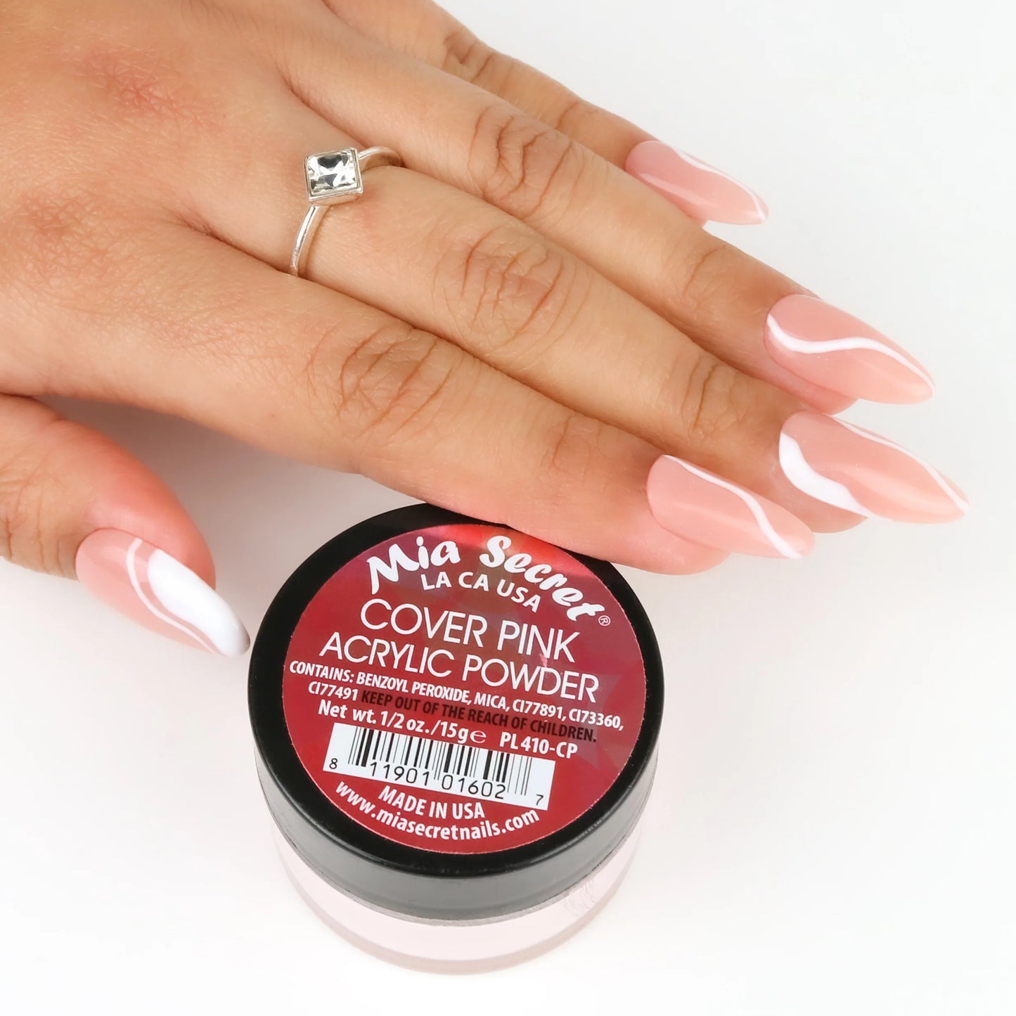 ACRYLIC POWDER COVER PINK SKU: PL430-CP