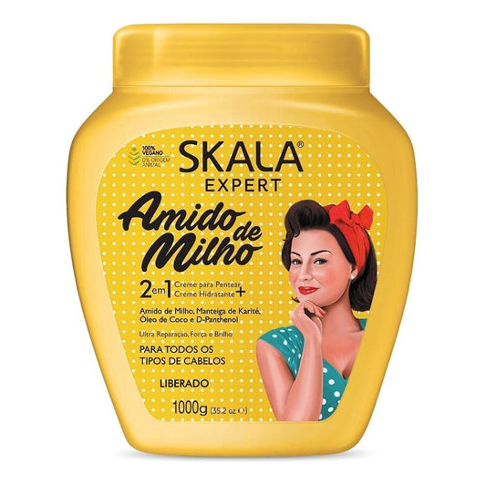 Skala expert Amido De Milho 2 in 1 Maize Starch Combing Moisturizer Treatment